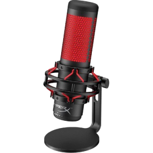 أفضل مايكروفونات لليوتيوب وصناعة المحتوى في السعودية 2026 مايكروفون HyperX QuadCast للبث المباشر